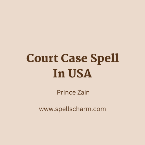 Court Case Spell In USA